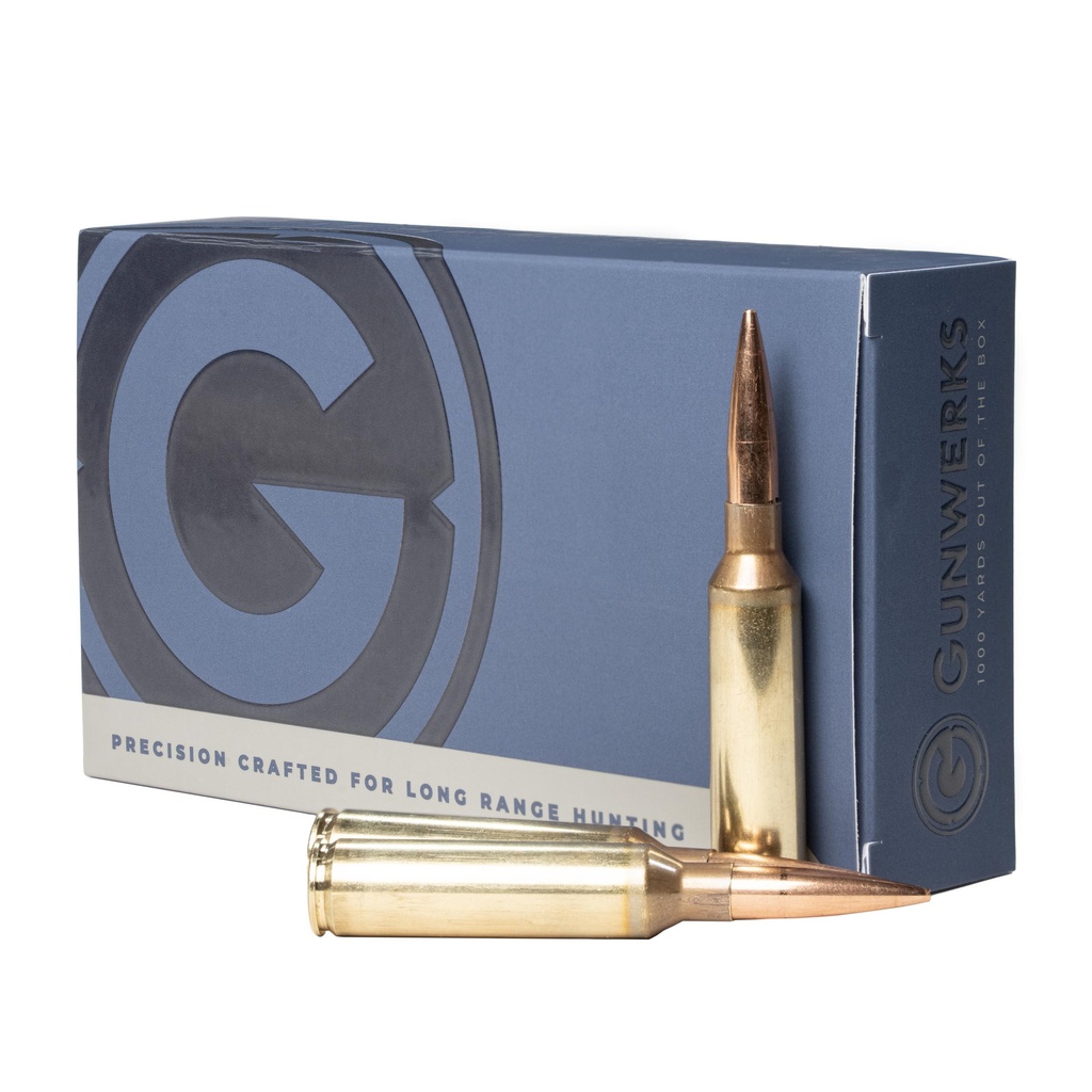 6.5 Creedmoor, Berger 140 gr VLD Gunwerks Long Range Hunting Ammunition