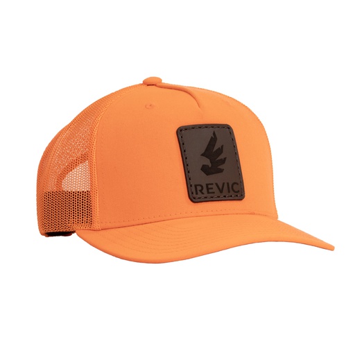 [PD-K1122] Revic Leather on Blaze Hat - Reg