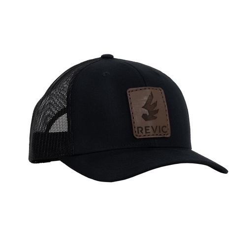 [PD-K1123] Revic Leather on Black Hat - Reg